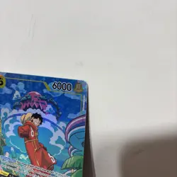 Monkey D. Luffy OP07-109 SR Alt Art NM English Grading Potential - Image 3