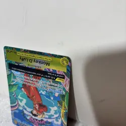 Monkey D. Luffy OP07-109 SR Alt Art NM English Grading Potential - Image 5