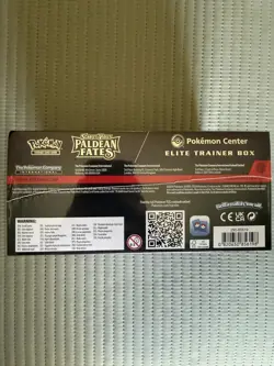 Pokemon TCG Paldean Fates Pokemon Center ETB - Elite Trainer Box - New/Sealed ** - Image 3