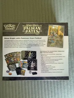 Pokemon TCG Paldean Fates Pokemon Center ETB - Elite Trainer Box - New/Sealed * - Image 2