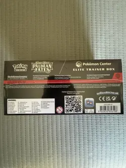 Pokemon TCG Paldean Fates Pokemon Center ETB - Elite Trainer Box - New/Sealed * - Image 4
