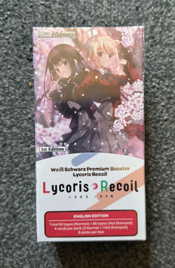 Weiß Schwarz - Lycoris Recoil Premium Booster Display (6 packs) - English SEALED - Image 1