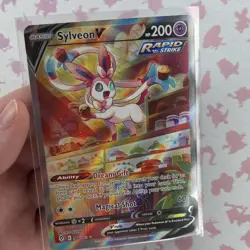 Pokemon Sylveon V 184/203 Evolving Skies Alt Full Art Holo Ultra Rare Eng - Image 5