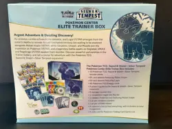 Pokemon Center Silver Tempest ETB Sword & Shield TCG Sealed with Case - Image 3