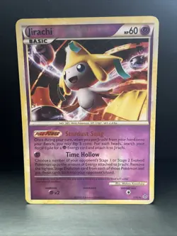 Jirachi 1/95 Unleashed Holo Rare MP Pokemon Card - Image 1