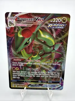 Rayquaza Full Art VMAX Evolving Skies Pokemon Card 111/203 - Image 1