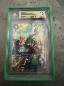 One Piece Card Game Roronoa Zoro PRB02-006 SP Foil BGS 10 2026 *Bubble Zoro*!! - Image 1