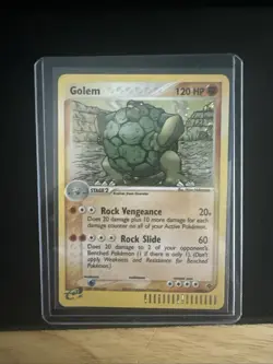 Pokemon Golem EX Dragon TCG Holo Card 5/97 Rare NM Condition - Image 1