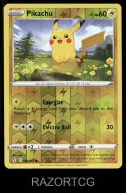 PIKACHU (POKEMON LEAGUE) 49/203 HOLO C LEAGUE & CHAMPIONSHIP CARDS POKEMON NM/M - Image 1