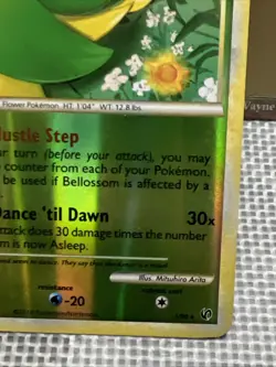 Bellossom 1/90* PL Pokemon Cards Holo Rare Vintage - Image 4