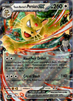 Team Rocket's Persian ex Promo SV: Scarlet & Violet Promo Cards 218 NM - Image 1
