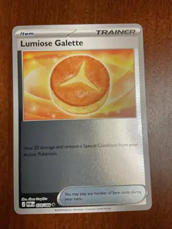 Lumiose Galette 078/088 Perfect Order Reverse Holo Pokemon TCG Card - Image 1