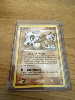 Pokemon Card - Cubone Team Rocket Returns 51/109 Reverse Holo Stamped - Image 5