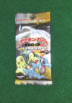 Pokemon Japanese Neo Genesis Booster Pack Factory Sealed - Image 1
