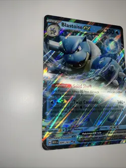 Pokemon Blooming Waters 151 JUMBO CARD Blastoise ex 009/165 - Image 2