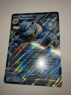 Pokemon Blooming Waters 151 JUMBO CARD Blastoise ex 009/165 - Image 4