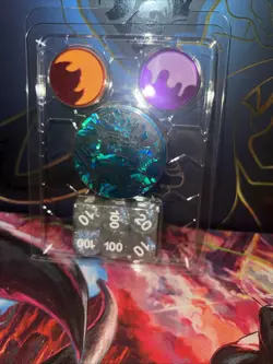 Pokemon TCG Card Terapagos EX UPC Sparkle Dice and Coin Set Stellar Crown - Image 3