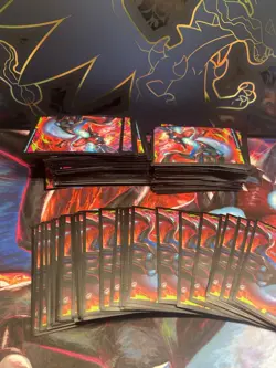 Pokemon TCG Charizard UPC Ultra Premium Collection Sleeves 50ct Card Sleeves - Image 3