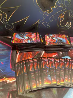 Pokemon TCG Charizard UPC Ultra Premium Collection Sleeves 50ct Card Sleeves - Image 4