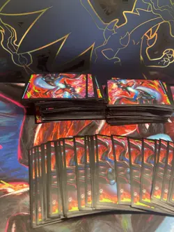 Pokemon TCG Charizard UPC Ultra Premium Collection Sleeves 50ct Card Sleeves - Image 5