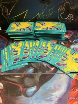 Pokemon TCG Dragonite ETB Card Sleeves 50ct Elite Trainer Box Sleeves - Image 1