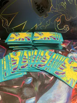 Pokemon TCG Dragonite ETB Card Sleeves 50ct Elite Trainer Box Sleeves - Image 3