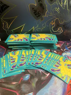 Pokemon TCG Dragonite ETB Card Sleeves 50ct Elite Trainer Box Sleeves - Image 4