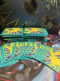 Pokemon TCG Dragonite ETB Card Sleeves 50ct Elite Trainer Box Sleeves - Image 5