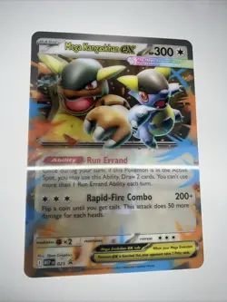 Mega Kangaskhan Ex - MEP025 - Oversized Jumbo Black Star Promo Card - Image 1