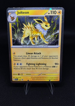 Jolteon - SVP169 - Scarlet & Violet Promo Cards - Cosmos Holo - NM - Pokemon - Image 1