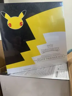 Pokemon TCG 25 Anniversary Celebrations Pokemon Center Elite Trainer Box PC ETB 820650809866 - Image 1
