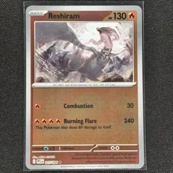 Reshiram - 017/094 - Reverse Holo - Phantasmal Flames - Pokemon Card - NM/M - Image 1