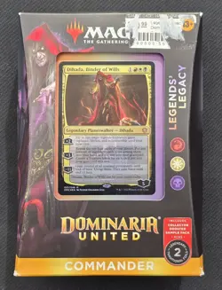 MTG Dominaria United Commander Deck - Legends' Legacy DAMAGED PACKAGING - Image 1