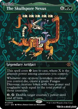 The Skullspore Nexus (Borderless) EN [LCI - 340] - NM TCG MTG - Image 1