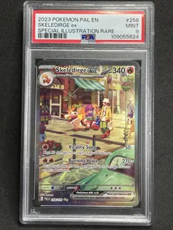 2023 Skeledirge Ex Special Illustration Rare Paldea Evolved Pokemon TCG PSA 9 - Image 1