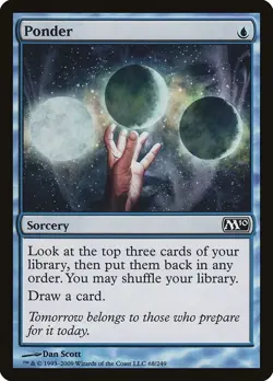MTG PONDER (x4) M10 SET OF FOUR - Image 1