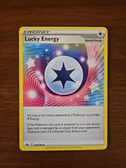Pokemon SWSH Chilling Reign - 158/198 LUCKY ENERGY, Unlimited - Image 1