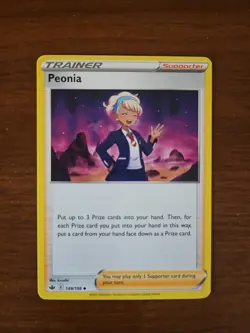 Pokemon SWSH Chilling Reign - 149/198 PEONIA, Unlimited - Image 1