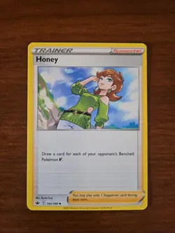 Pokemon SWSH Chilling Reign - 142/198 HONEY, Unlimited - Image 1