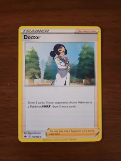 Pokemon SWSH Chilling Reign - 134/198 DOCTOR, Unlimited - Image 1