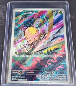 NM-Mint Toedscool - 201/198 - Illustration Rare Pokemon Scarlet & Violet - Base - Image 1