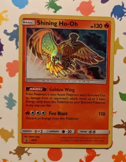 Pokemon TCG Shining Ho-Oh SM70 Shining Legends Promo Holo English 2017 - Image 1