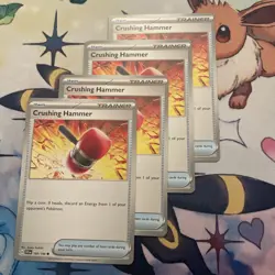 4x Playset Crushing Hammer (168/198) - SV01: Scarlet & Violet Base Set Pokemon - Image 1