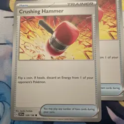4x Playset Crushing Hammer (168/198) - SV01: Scarlet & Violet Base Set Pokemon - Image 2