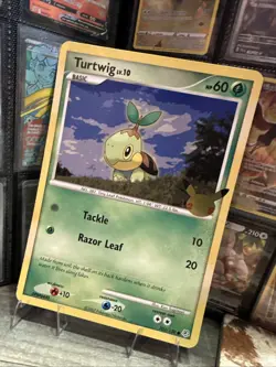 NM! JUMBO Oversized! Turtwig 103/130 - 25th Anniversary - Pokemon Card TCG NM! - Image 1