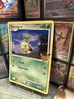 NM! JUMBO Oversized! Turtwig 103/130 - 25th Anniversary - Pokemon Card TCG NM! - Image 2