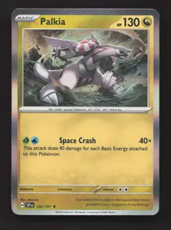 Palkia 136/191 Rare Surging Sparks Pokemon Near Mint - Image 1