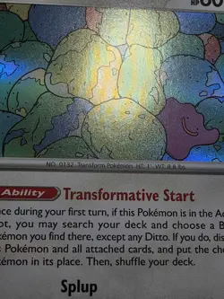 LP Pokemon Ditto 132/165 Sv: Scarlet & Violet 151 Holo - Image 2
