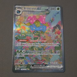 Pokemon Venusaur ex 198/165 Scarlet & Violet 151 SIR Holo 340HP - Image 1