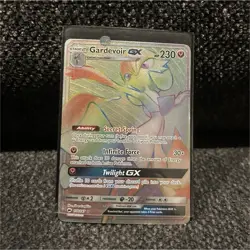Pokemon Gardevoir GX Secret Rare Full Art Holo SM-Burning Shadows 159/147 - Image 1